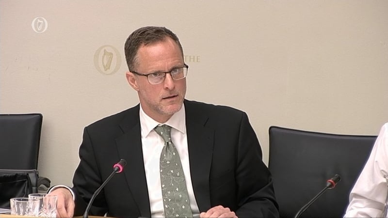 Jonathan Sugarman before the Finance Committee earlier this year