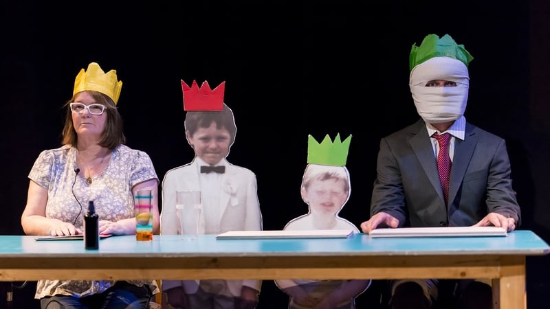 Ann Cannon and Erich Keller in Have I No Mouth by Brokentalkers. Picture: Jeremy Abrahams