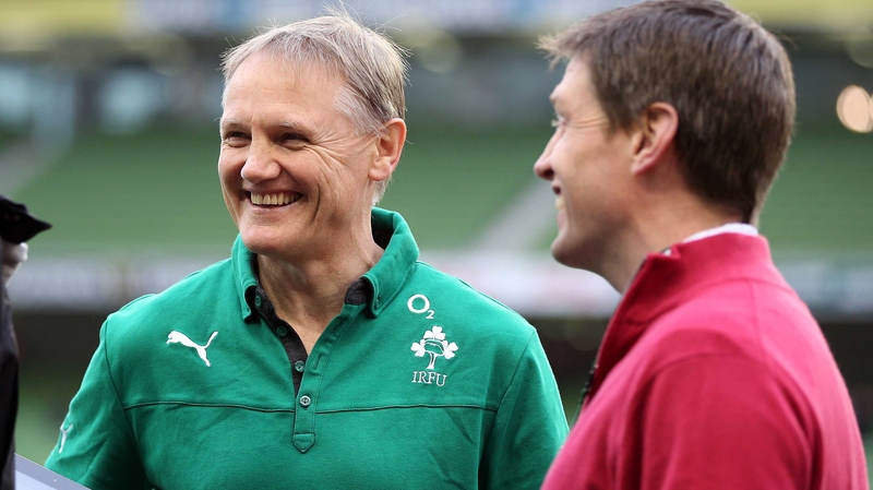 Joe Schmidt and Ronan O'Gara
