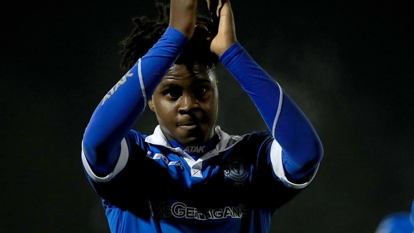 BJ Banda put Finn Harps ahead at the break