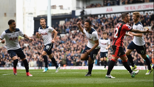 Mousa Dembele got the opener