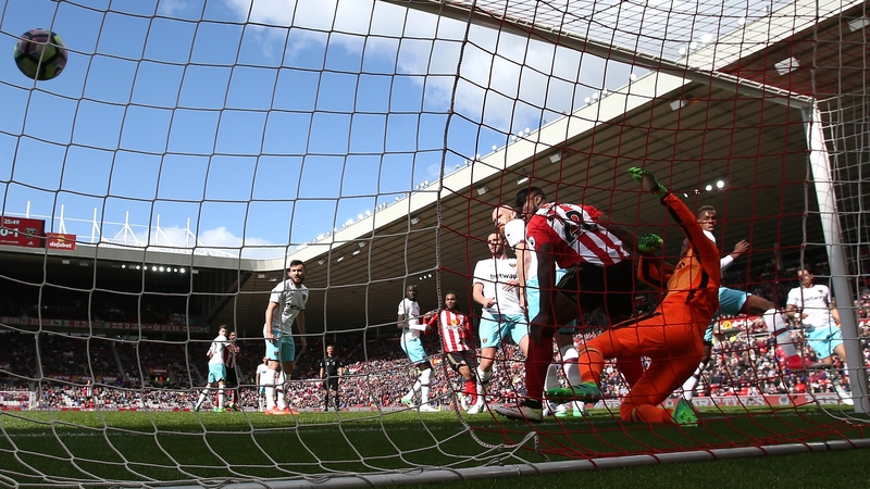 Sunderland's first goal at home since 14 January