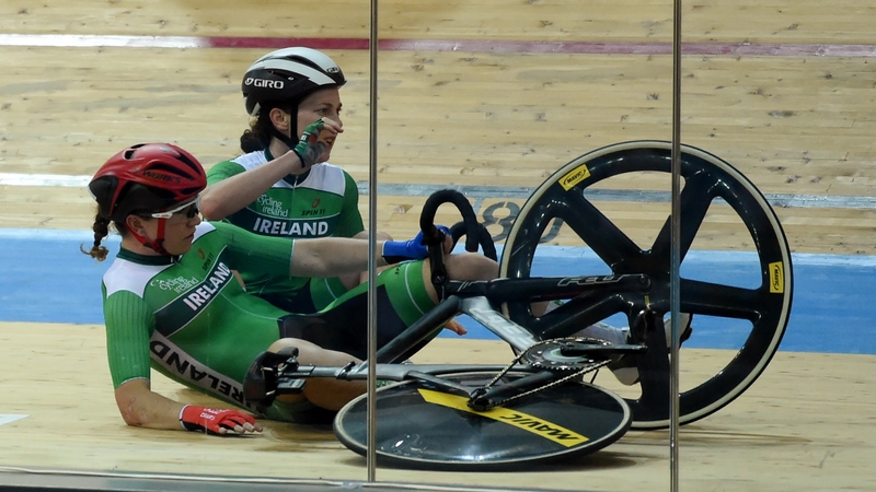 Lydia Gurley and Lydia Boylan hit the deck