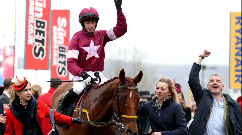 Bryan Cooper, aboard Road To Respect, took victory at Fairyhouse