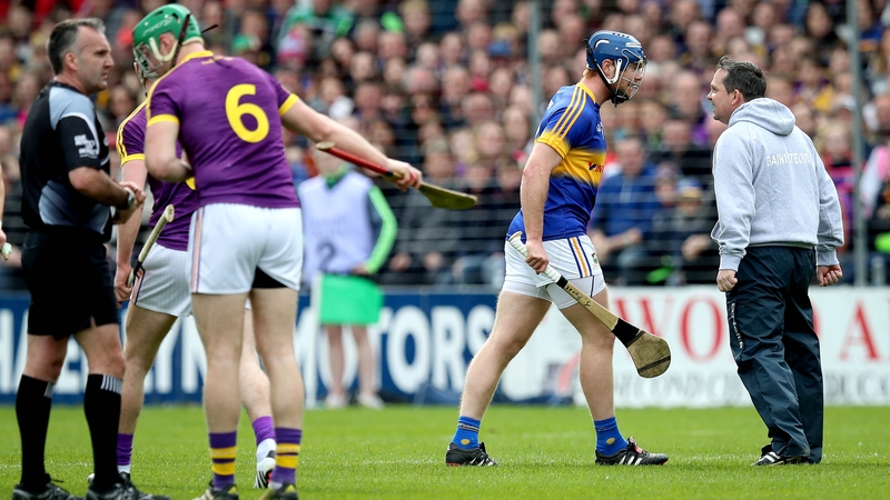 Forde and Davy Fitzgerald clashed at Nowlan Park