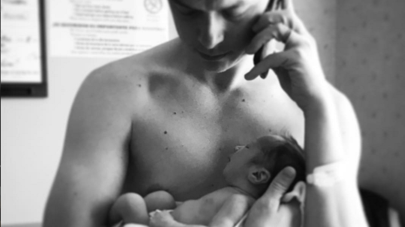 Actor Dane DeHaan welcomes first baby, image via Instagram