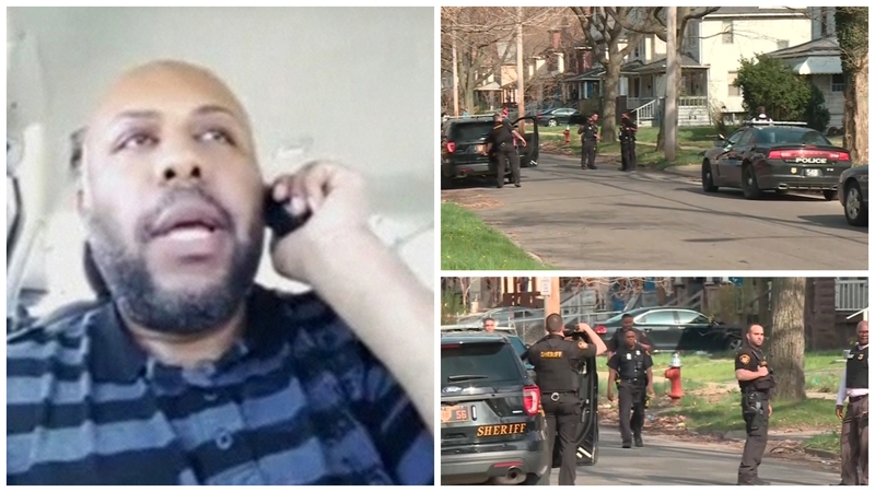Officers are investigating a report that suspect Steve Stephens broadcast the shooting on Facebook
