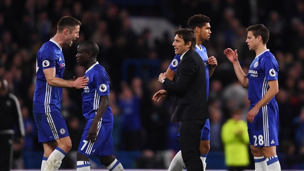 Chelsea could be crowned champions before Spurs play again