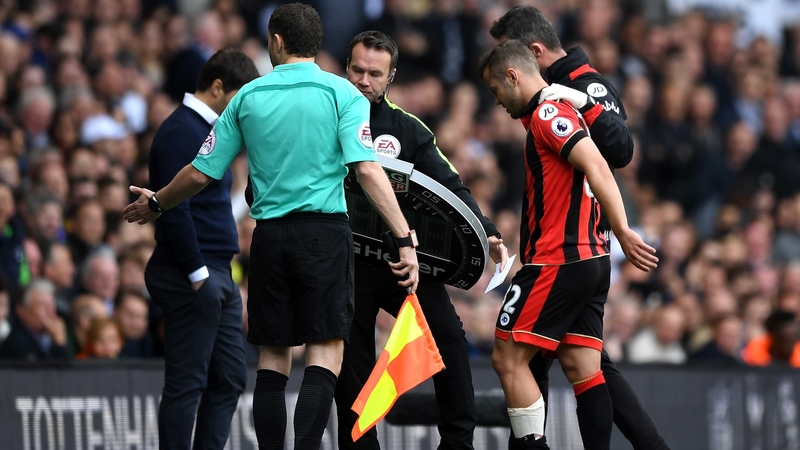 Jack Wilshere limps off at White Hart Lane
