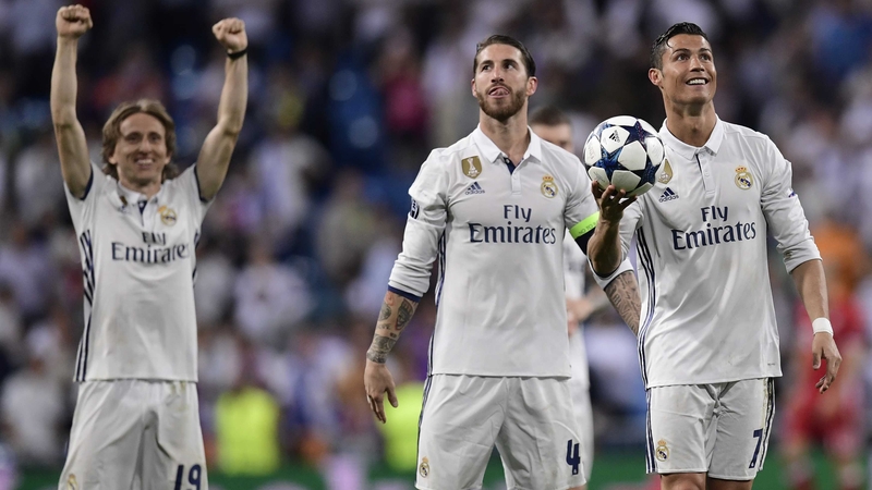 Cristiano Ronaldo has won the Champions League twice with Real Madrid and once with Manchester United