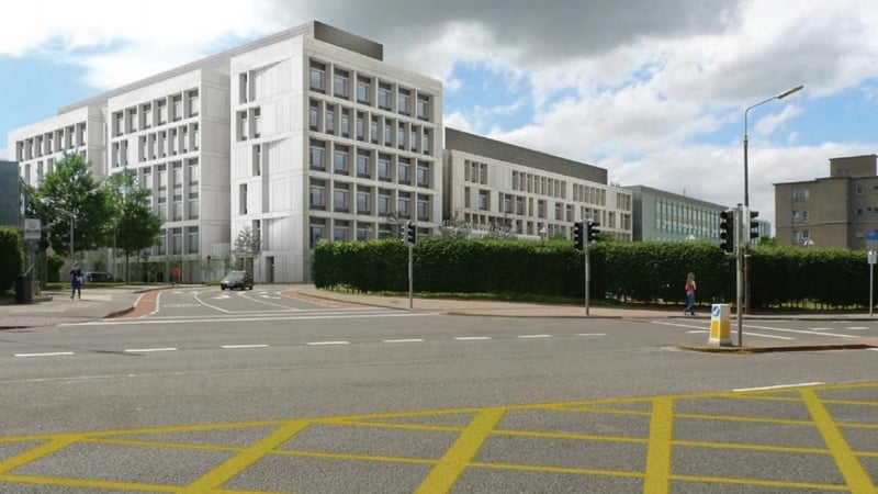 Artist impression of the proposed new National Maternity Hospital on the campus of St Vincent's Hospital