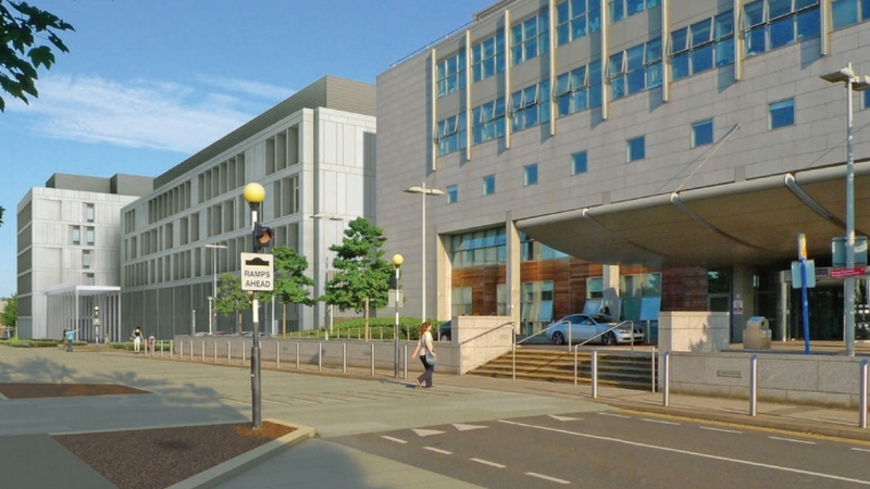 An artist's impression of the new National Maternity Hospital at St Vincent's campus