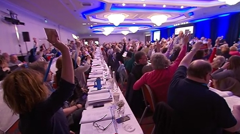 TUI delegates vote at union's conference in Cork