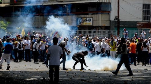 Eight people have been killed during protests in Venezuela this month