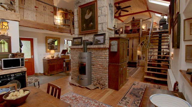 Jane Chambless Wright and Brian Wright's 19th Century school house.