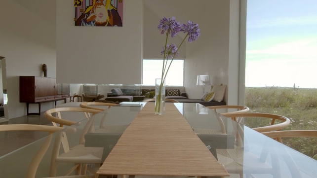 This 18th Century farmhouse has a very modern feel.