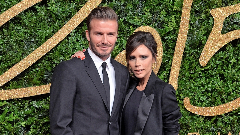 Victoria Beckham - ''I love u @davidbeckham and my wonderful parents"