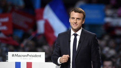The euro had been on a rising trend in the days ahead of the election, as investors began to position for a Macron win