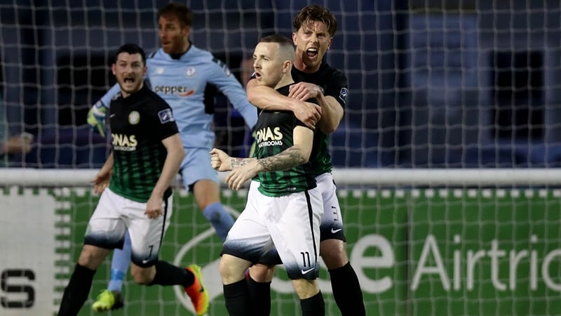 Gary McCabe fired a brace as Bray continue their good form