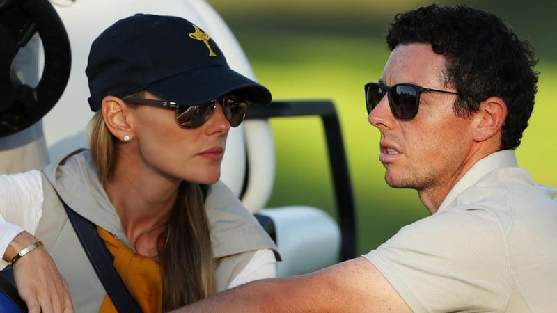 Rory McIlroy and Erica Stoll wed on Saturday evening