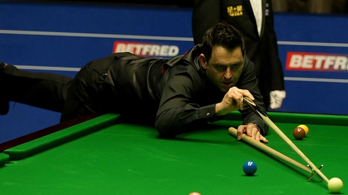 Ronnie O'Sullivan has hit five centuries in his last seven frames