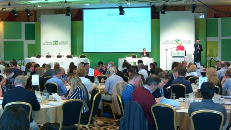 The Citizens' Assembly members attended ten days of seminars and meetings over the past five months