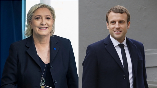 Marine Le Pen and Emmanuel Macron have radically contrasting economic visions