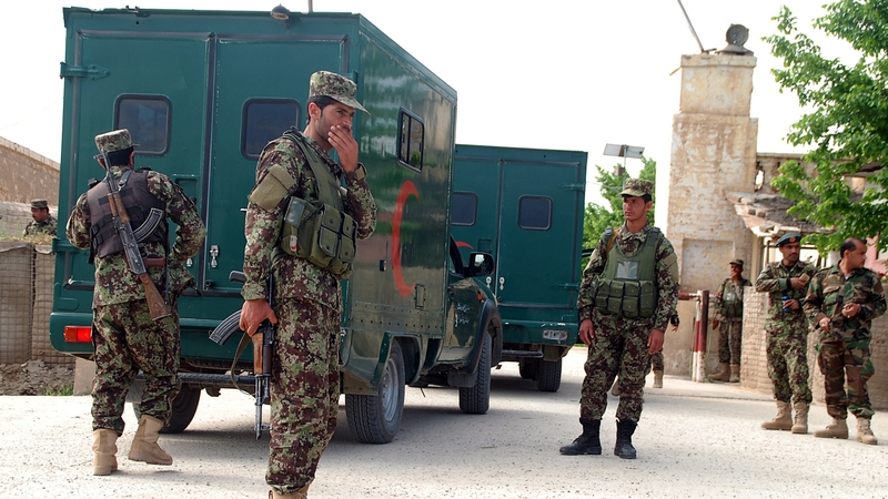 The resignations follow an attack on a major army base in the northern city of Mazar-i-Sharif