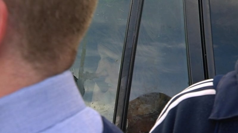 The trial has heard Joan Burton was trapped in cars for about three hours