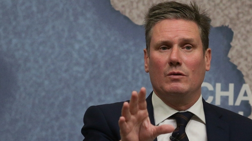 Keir Starmer said his party had agreed that if it wins power it should negotiate to create a new customs union with the bloc