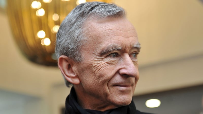 French billionaire and LVMH chairman Bernard Arnault