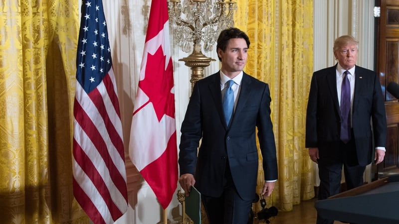 Donald Trump has accused Canada of being 'very rough' with the United States on trade