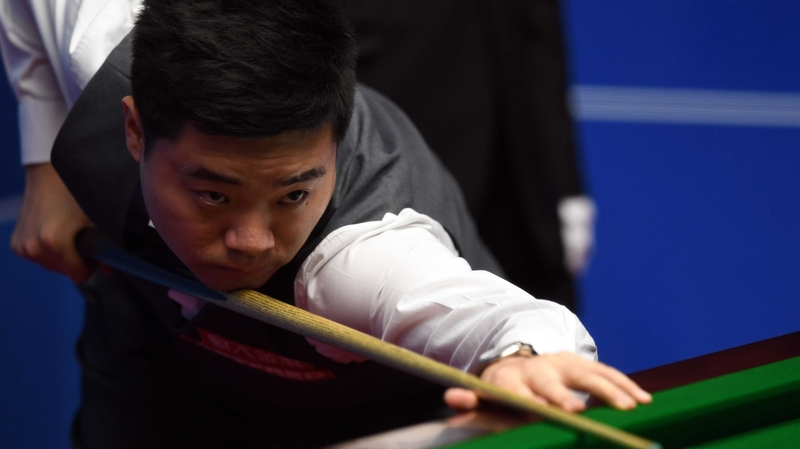 Ding Junhui was in fine form at the Crucible