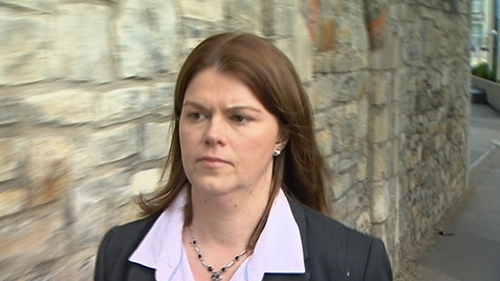 Sandra Higgins has pleaded not guilty