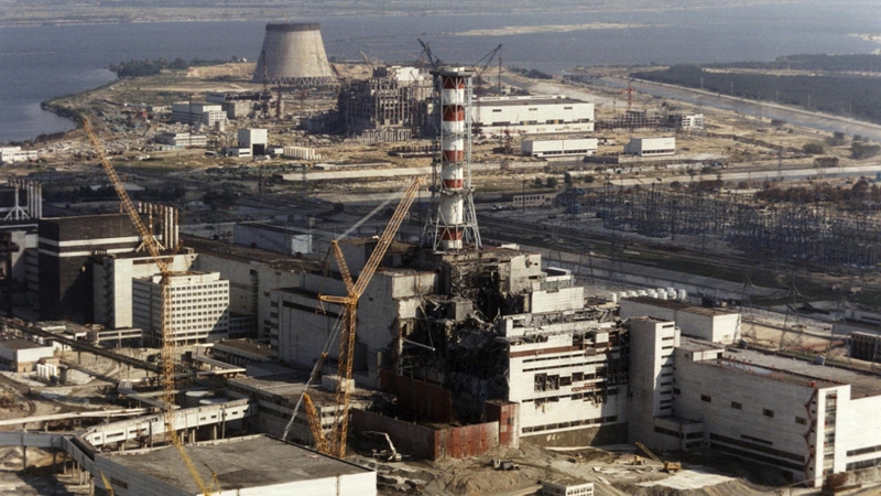 A file photo of Chernobyl nuclear power plant