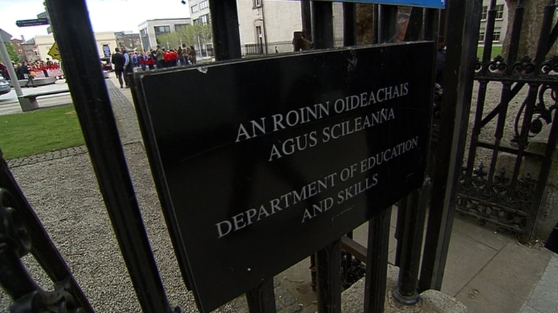 Department of Education inspectors made an unannounced inspection of the school shortly before Christmas