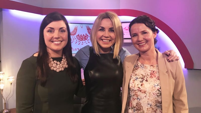 Dietitian Orla Walsh, RTÉ's Taragh Loughrey-Grant and blogging mum Andrea Mara