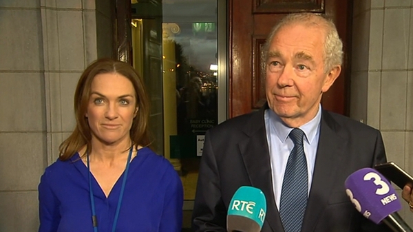 Nicholas Kearns gave a statement after tonight's meeting
