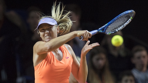Sharapova has received a mixed welcome back to the WTA tour