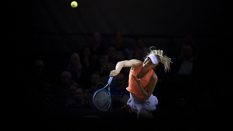 Maria Sharapova has won both her games since returning from 15-month doping ban