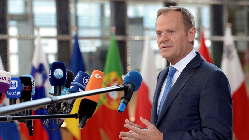 Donald Tusk said the EU's unity is also in the UK's interest