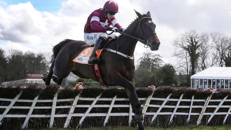 Apple's Jade winning at Punchestown last April