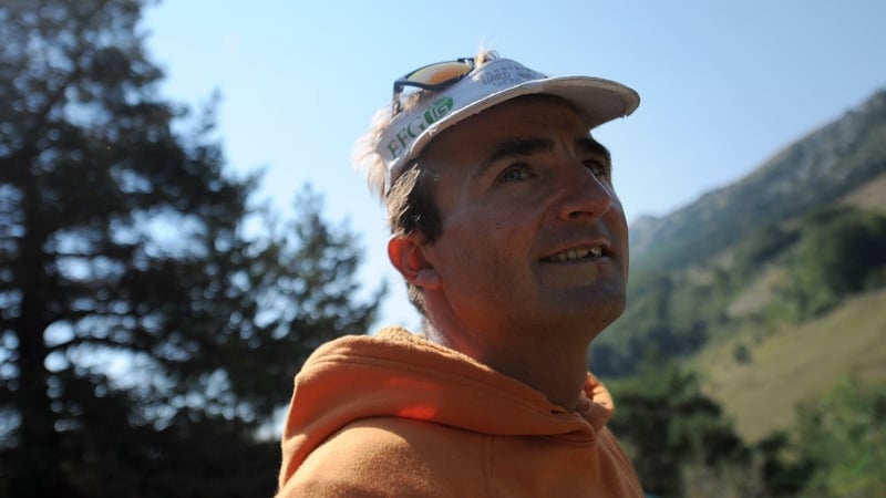 Ueli Steck pictured in 2015 in southeastern France