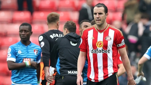 John O'Shea's current deal with Sunderland expires at the end of the month