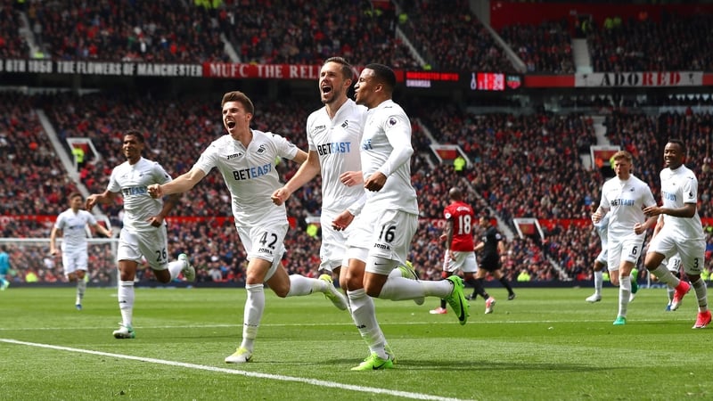 Swansea's Gylfi Sigurdsson scored at Old Trafford for the third game running