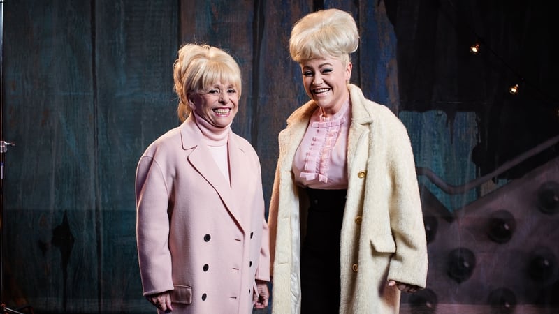 Barbara Windsor with Jaime Winstone - "I hope my mum and dad are looking down, and everybody else responsible for putting me on the stage from the age of six"
