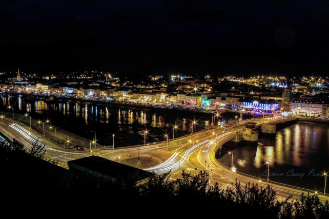 Waterford city by night (Pic: Eamon Casey-Power)