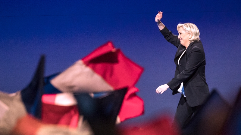 Marine Le Pen said she had no more contact with her father and was not responsible for his 'unacceptable comments'