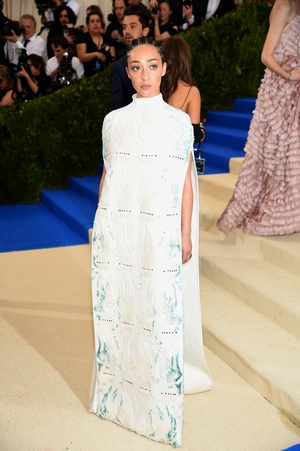 Irish gal Ruth Negga looked glorious in Valentino in 2017. Theme: Rei Kawakubo/Comme des Garcons: Art of the In-Between.