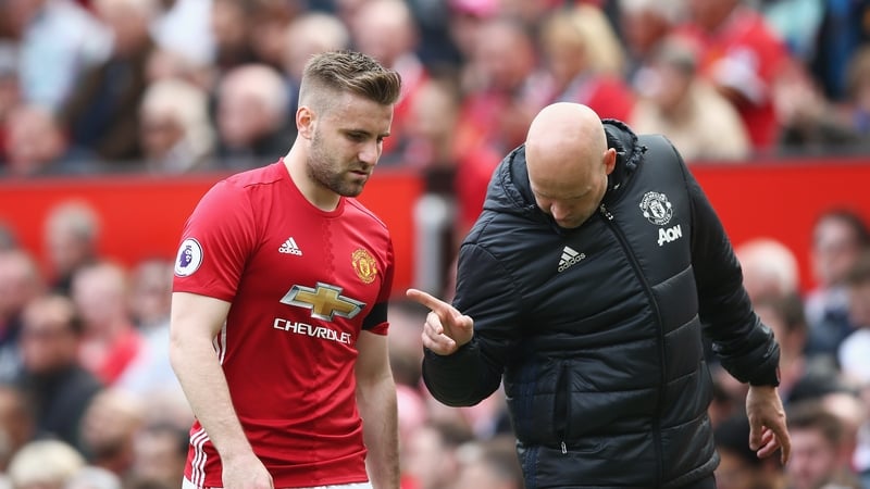 Luke Shaw looks set to feature against Swansea